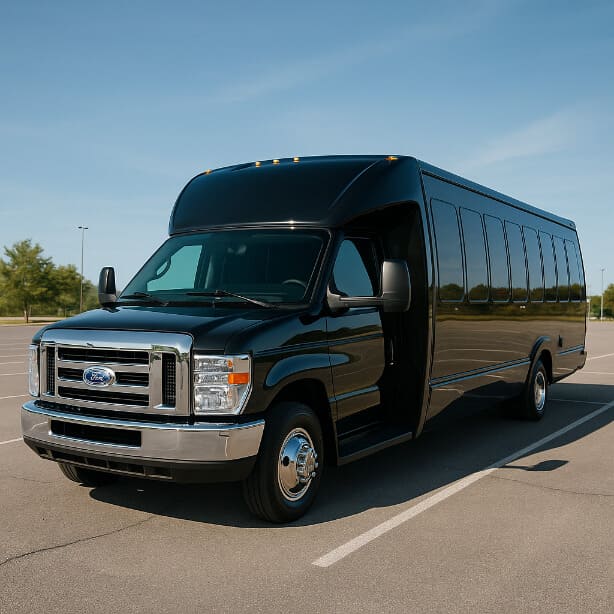 Charter Bus Rental West Covina 18 Passenger Minibus